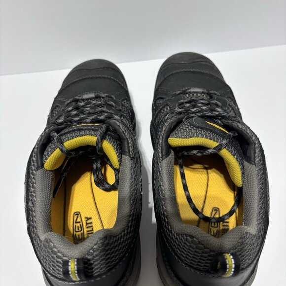 Keen Men’s Tucson Low Steel Toe Work Sneakers Black, Size 8 D - Picture 5 of 7